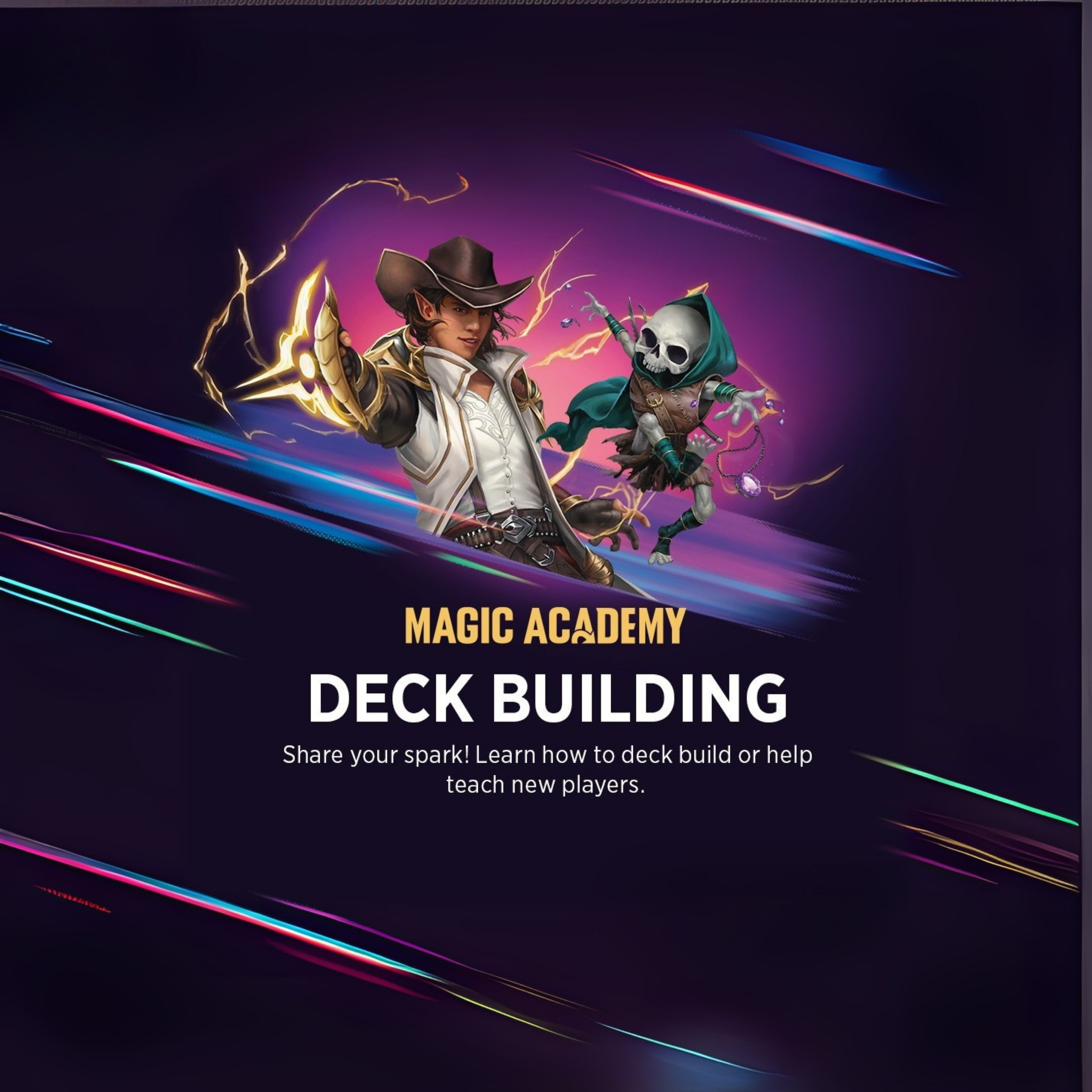 Magic Academy: Learn To Deck Build Sept 11 @6pm - A Muse N Games